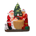 Resina De Natal Noite de Presentes C/ Led - Florarte - Loja Do Thor