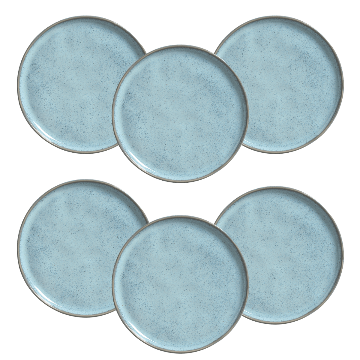 Conjunto com 6 Pratos de Sobremesa Bio Breeze - Porto Brasil
