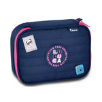 Kit Mochila de Carrinho Lancheira e Estojo Box Azul Luluca - Loja Do Thor