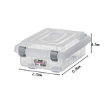 Organizador Plástico 1L Transparente Sanremo 940 - Loja Do Thor