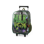 Mochila Infantil Rodinhas Hulk Luxcel Marvel Avengers - Loja Do Thor