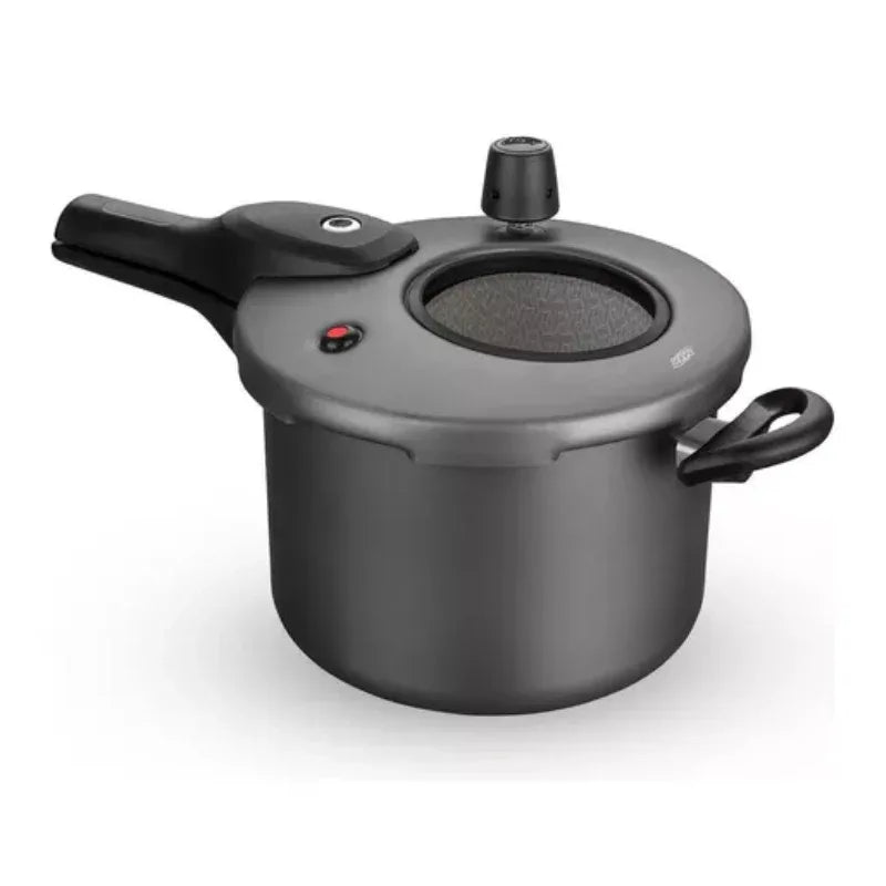 Panela De Pressao Superior Fech. Externo 4,5L Mta Grafite 6600 - Loja Do Thor