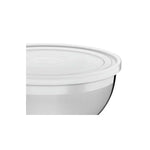 Jogo de Potes Aço Inox 3 Pçs C/ Tampa Plástica Freezinox Tramontina - Loja Do Thor