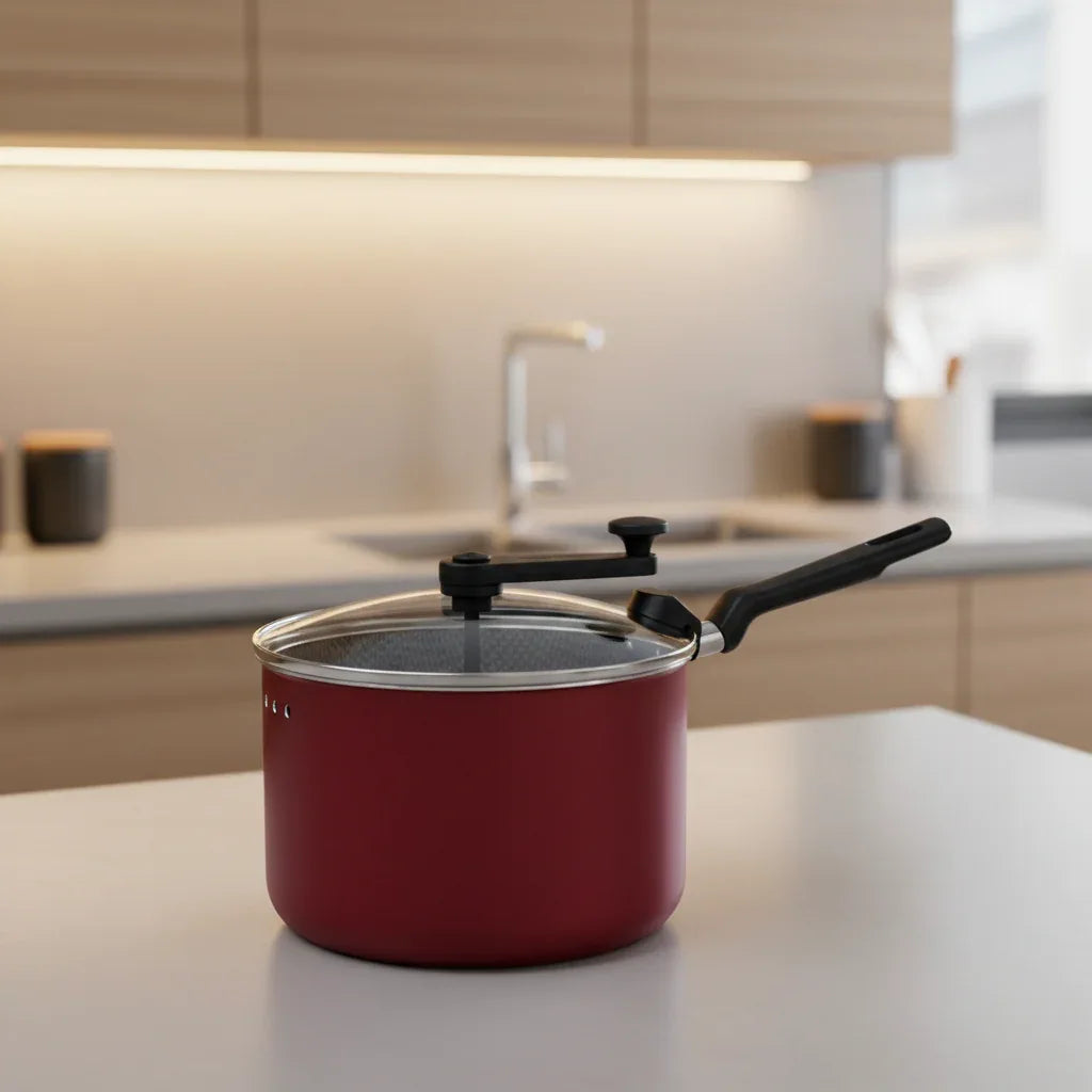 Pipoqueira Loreto 20cm 3,5L Vermelho Tramontina 20387720 - Loja Do Thor