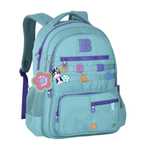 Kit Mochila De Costas E Estojo Verde 17,5 Rebecca Bonbon