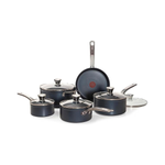 Conjunto de Panelas 5 Pçs T-FAL Platinum Azul CR5P H129SADJ