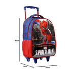 Mochila De Rodinhas16 Spider Man R1 - 11670 - Artigo Escolar - Loja Do Thor