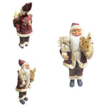 Papai Noel Pinheiro Com Som/Mov Xadrez Vm 45Cm 29021