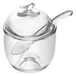 Açucareiro Cristal Com Colher  Bird 150ML -Wolff