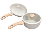 Combo 1 Panela E 1 Frigideira Sirius Vanilla Brinox