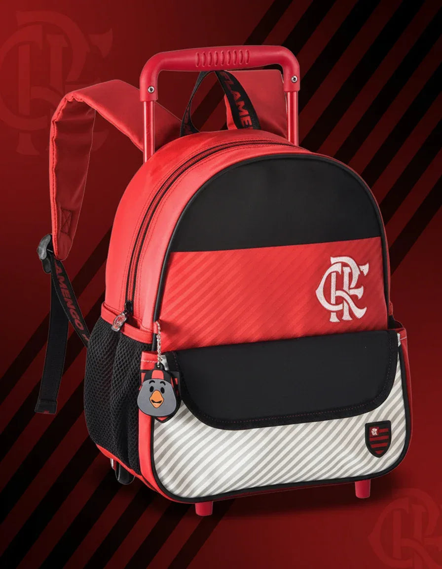 Mochila De Carrinho Flamengo 13" FLA24621B - Loja Do Thor