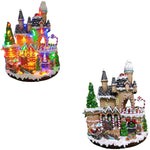 Casa Natalina Ginger Colorido 29X24X20,5CM Florarte 60501 - Loja Do Thor