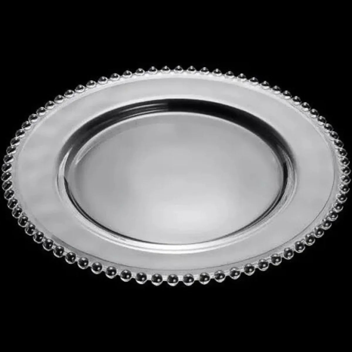 Prato Cristal De Chumbo Pearl 28cm Wolff - Loja Do Thor