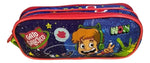 Estojo Duplo Gato Galactico Azul - Clio GG24119F 9x6x21 cm - Loja Do Thor