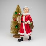 Mamãe Noel Resina 29cm Vermelho - Grillo