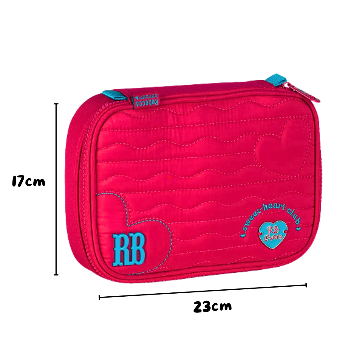 Estojo Rosa 36 Pens Heart Beats RB27013