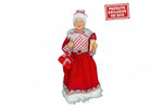 Mamãe Noel Em Pé Vermelho 30cm - Florarte - Loja Do Thor