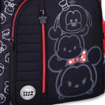 Mochila De Costas 17,5 'Tsum Tsum Disney Preto Clio Style - Loja Do Thor