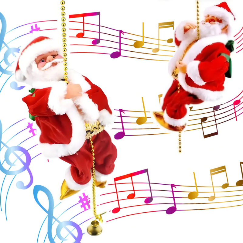 Papai Noel Rapel Musical 25cm - Global