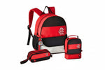 Kit Mochila Estojo Lancheira Infantil Flamengo Clio Style - Loja Do Thor