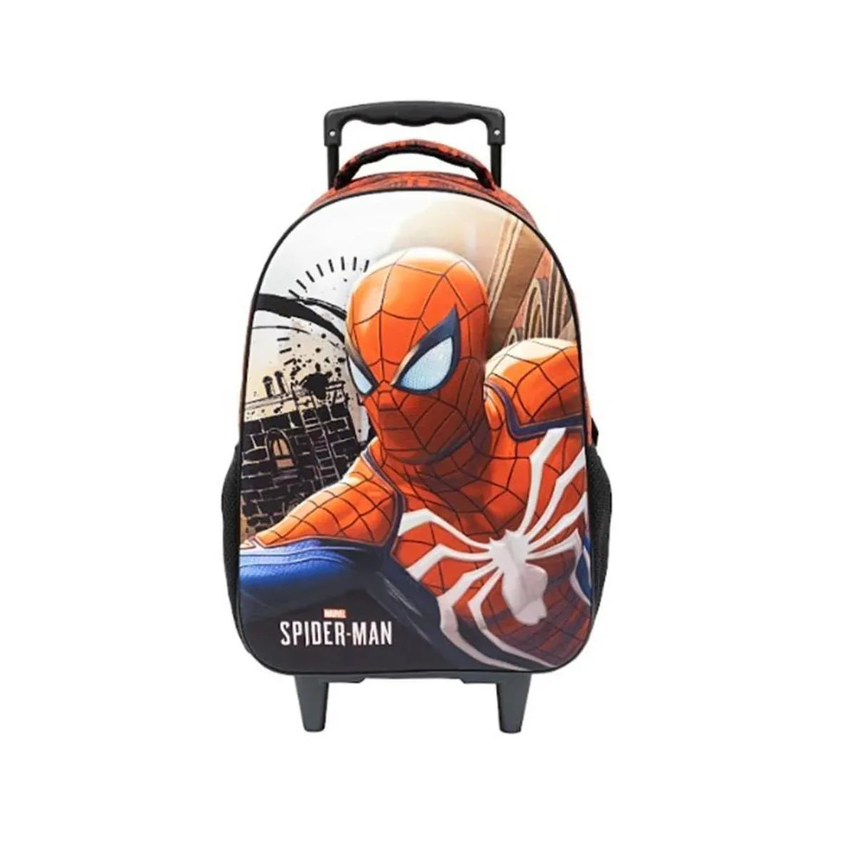 Kit Mochila De Rodinha E Estojo Spider Man 10970 Escolar - Loja Do Thor