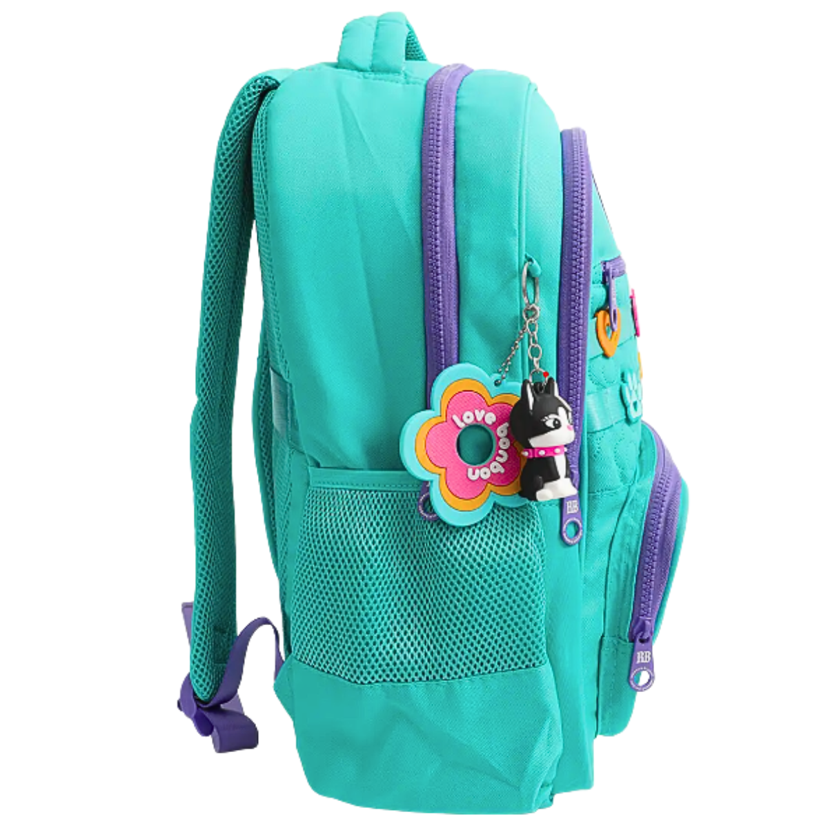Mochila de Costas verde Flower Power 17,5 RB26231