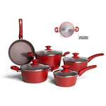 Jogo De Panelas 5 Pecas Ceramic Optima 4,5Mm Inducao Brinox - Loja Do Thor