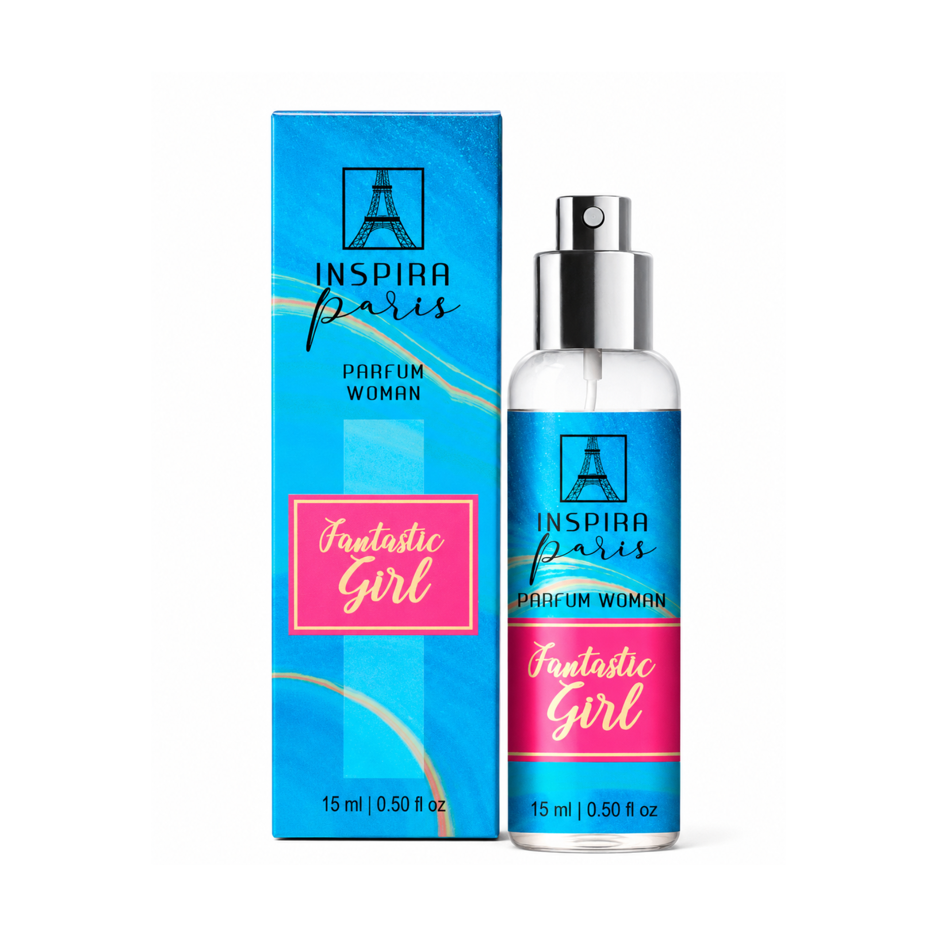 Perfume Woman Fantastic Girl 15ML - Inspira Paris