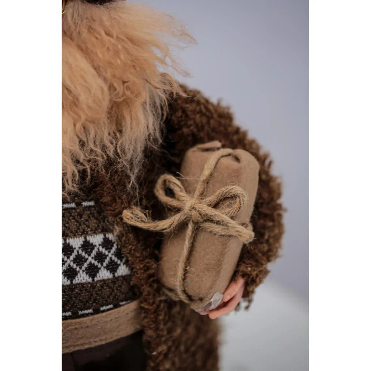 Papai Noel Ermitao Tricot 45Cm Mar - Loja Do Thor