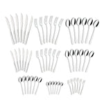 Faqueiro 54 Pcs Buzios - Aço Inox 23799077 - Loja Do Thor