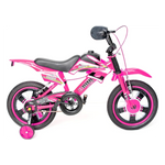 Bike Moto Cross Rosa Aro 16 UniToys - Loja Do Thor