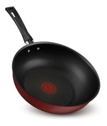 Frigideira Funda 24Cm Rochedo Limpa Facil - Vermelho