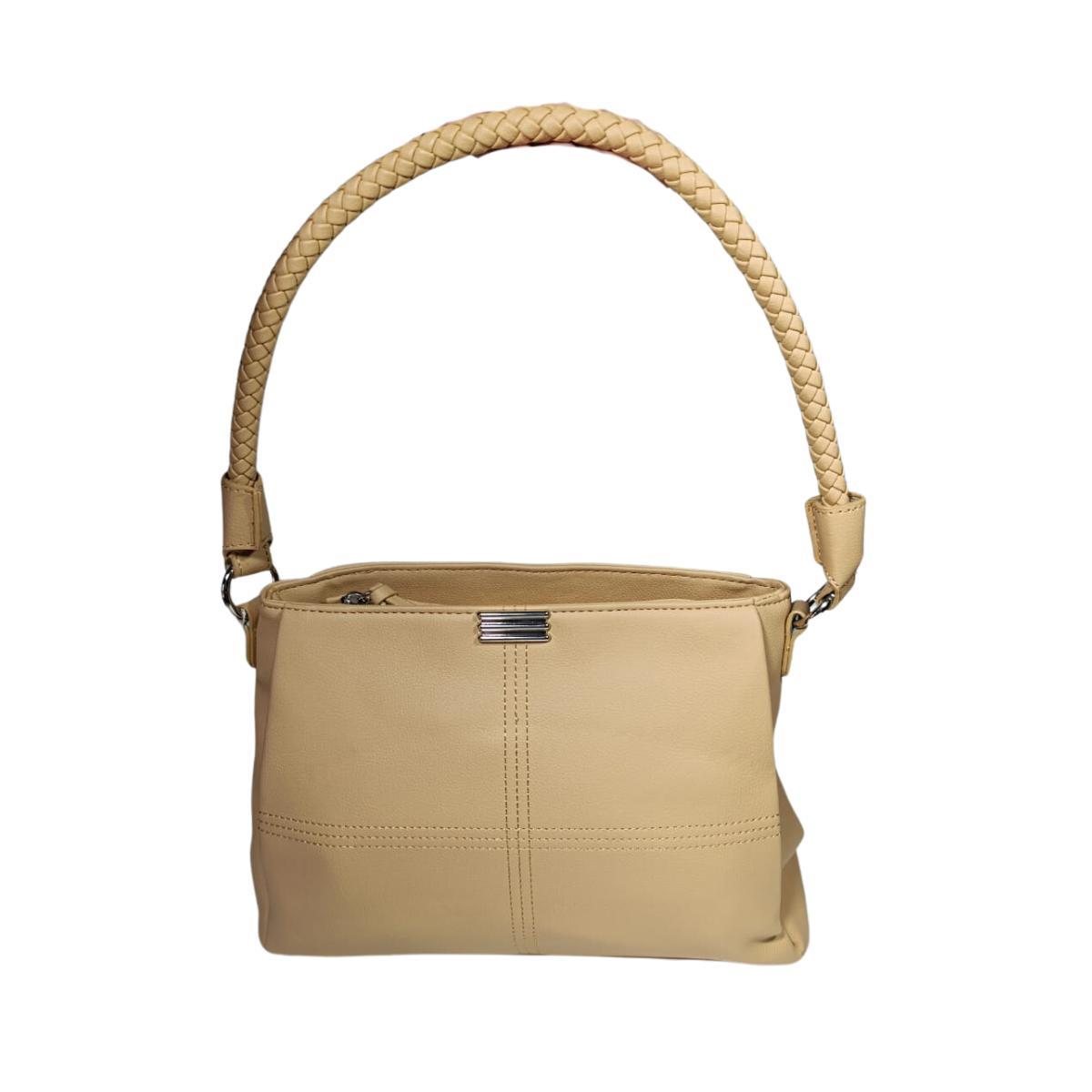 Bolsa Feminina Transversal Tiracolo Nude AL2470ND