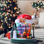 Loja de Café Gorro C/ Luz 16x17cm - Grillo