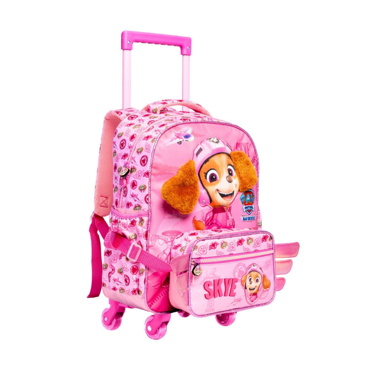 Mochila Patrulha Canina Skye 4 Rodas E Costas 15268