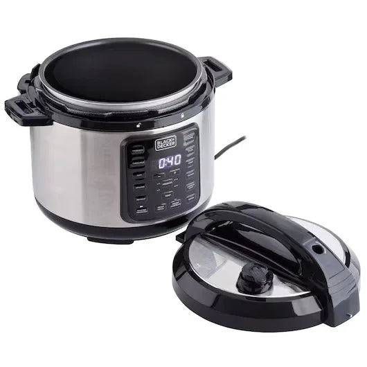 Panela De Pressão Elétrica 900W 127v - Black Decker PP900G-BR - Loja Do Thor