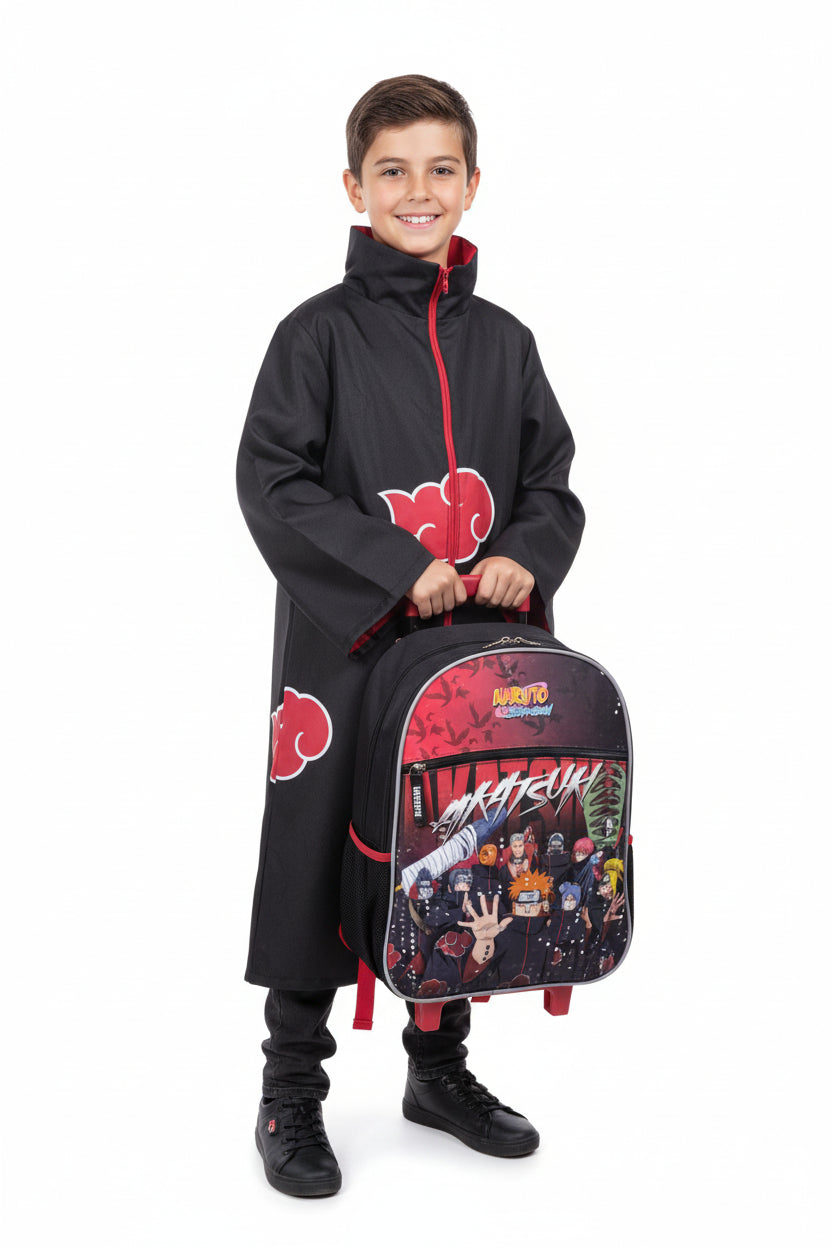 Mochila De Carrinho Naruto Akatsuki Rising 978J01