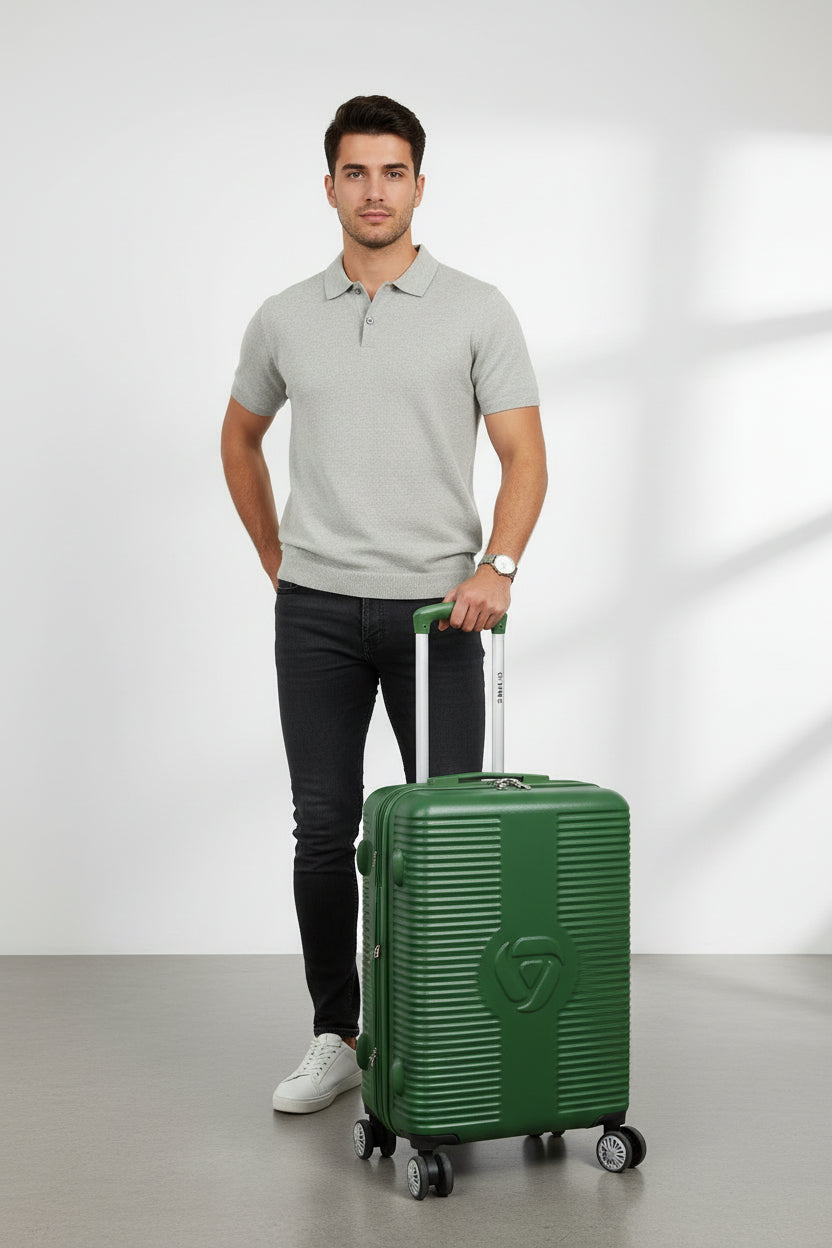 Mala de viagem Classic Em Abs 20 Verde Yins