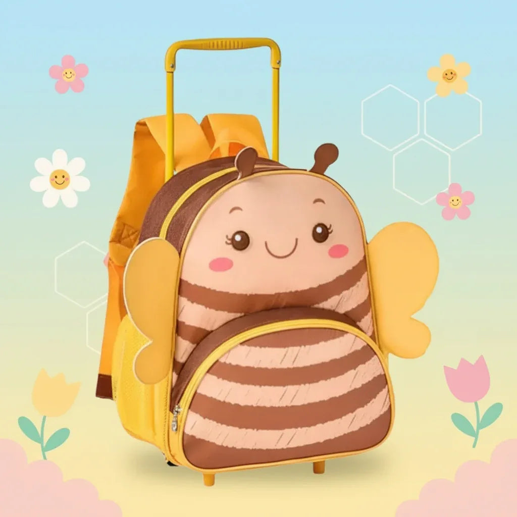 Mochila De Rodinhas Abelinha Clio Pets 13 Cp24505B - Loja Do Thor