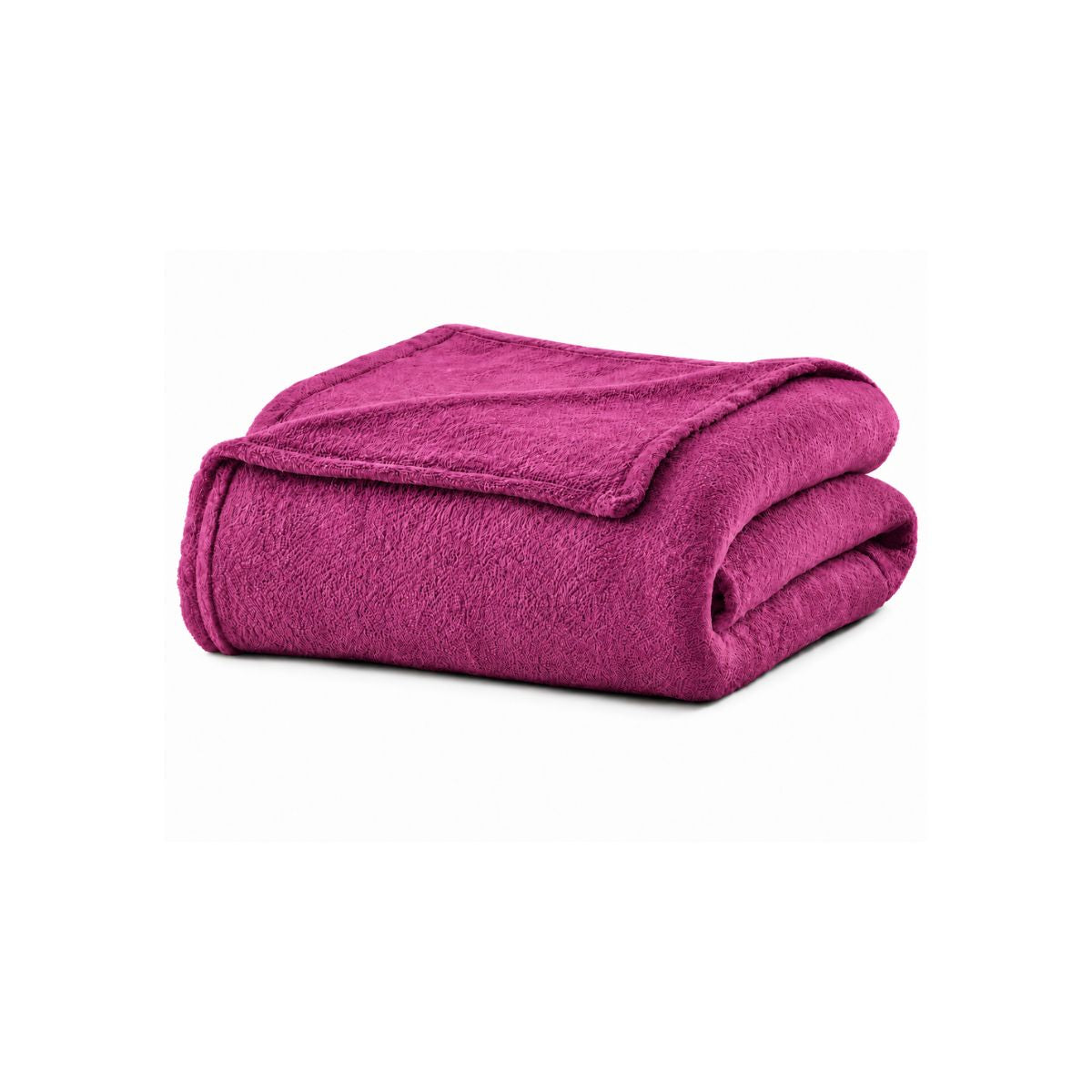 Manta Casal Outlet Lisa 1,8x2m  Rosa Escuro - Camesa