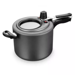 Panela de Pressão Visor de Vidro 4,5Litros Grafite - MTA