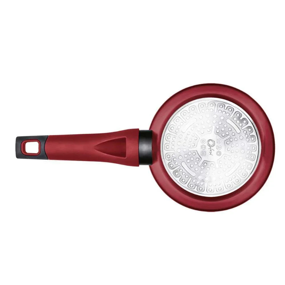 Panela Antiaderente Para Inducao 16 Cm Everyday Vermelha - Loja Do Thor