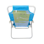 Cadeira De Praia Infantil Jacaré Azul De Oxford 53CM - Loja Do Thor