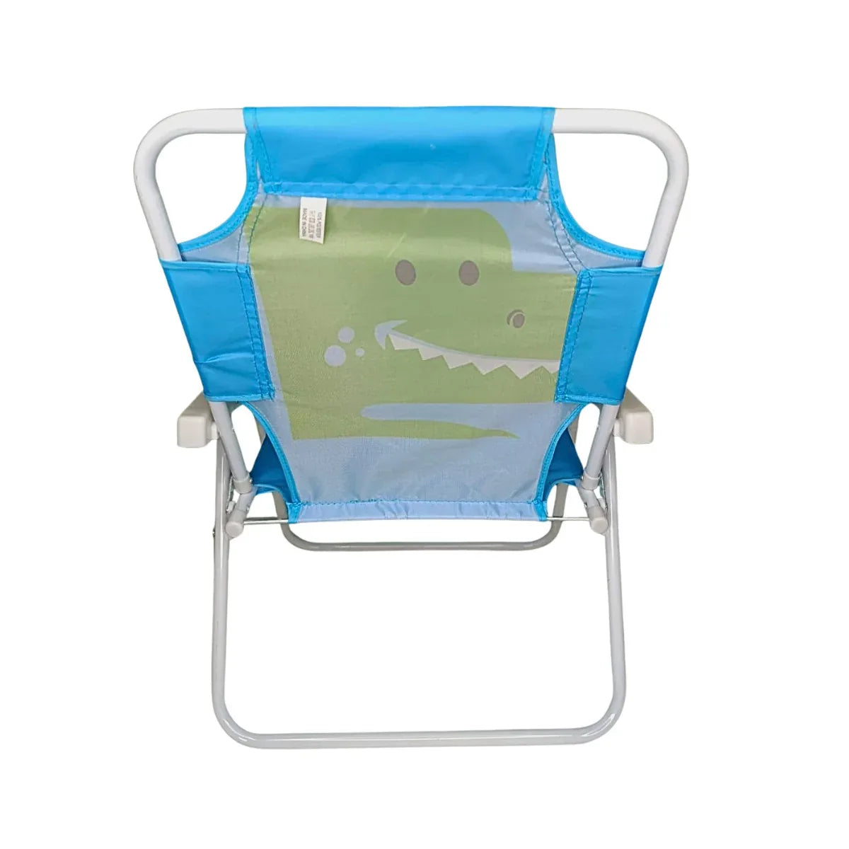 Cadeira De Praia Infantil Jacaré Azul De Oxford 53CM - Loja Do Thor