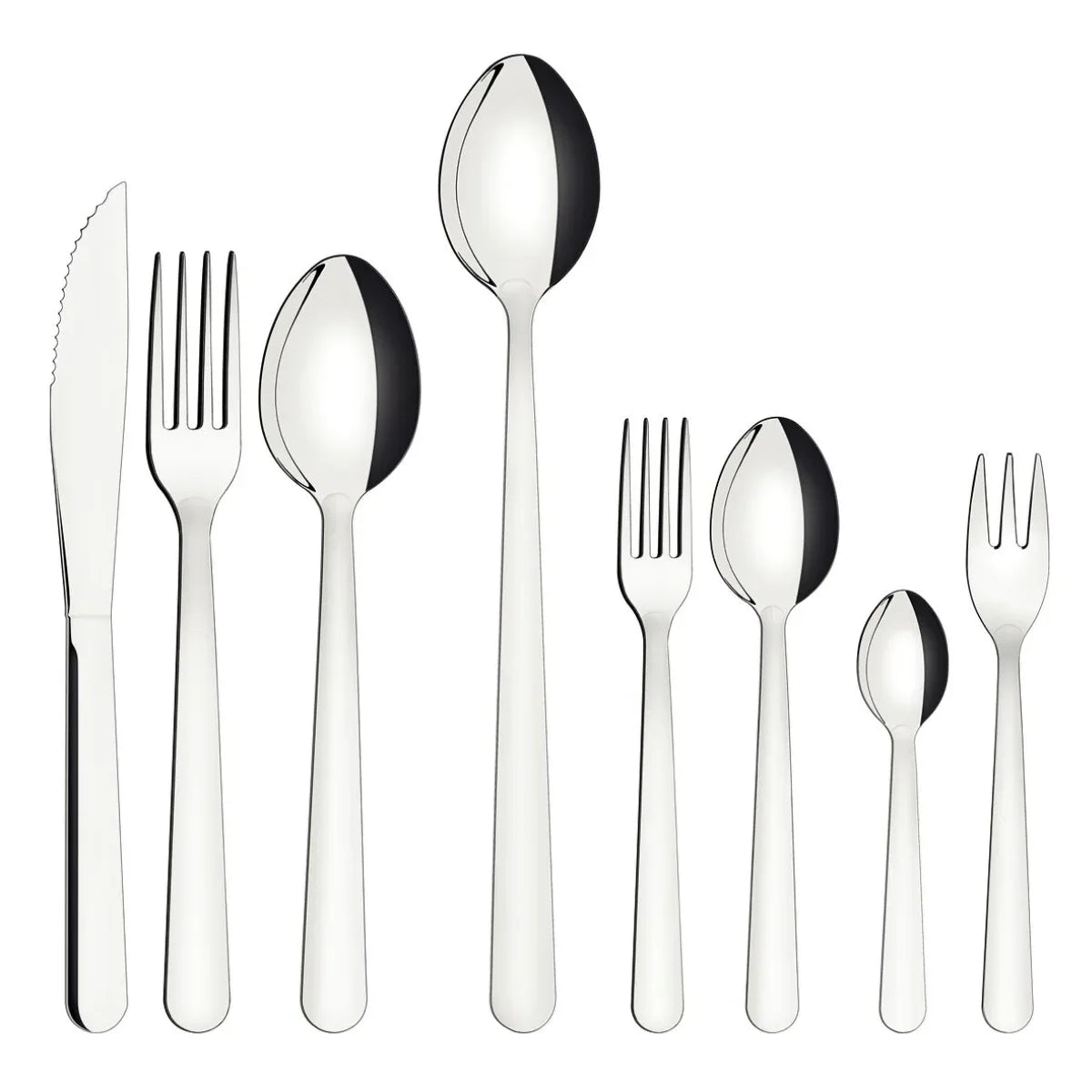 Faqueiro 85pcs Malibu - Aço Inox 23798042 - Loja Do Thor