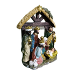 Enfeite Natal Sagrada Familia Em Resina 20,5cm - 60025 - Loja Do Thor