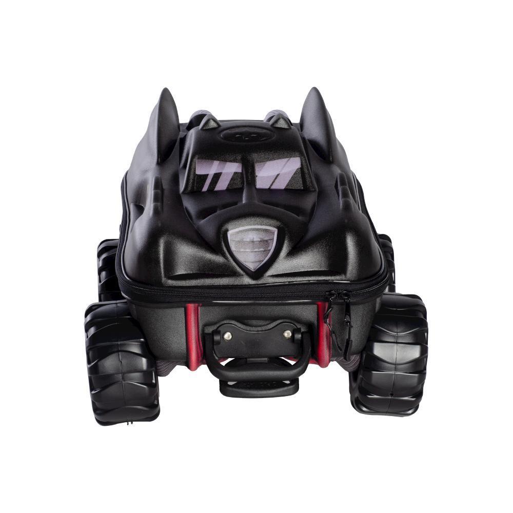 Mochila De Rodinhas 3D Maxtoy Batmovel Monster Trucks Preto 2805BM24
