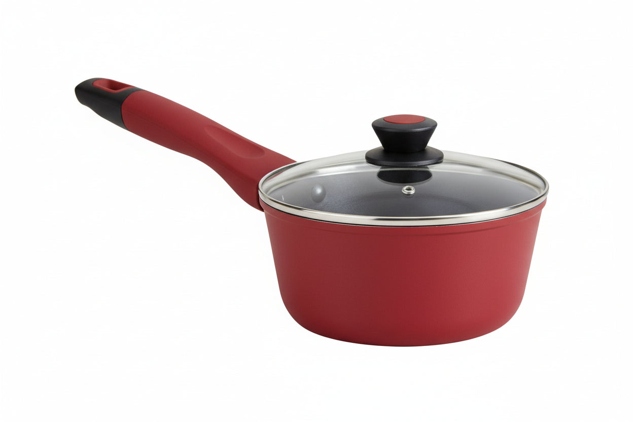 Panela Antiaderente Para Inducao 16 Cm Everyday Vermelha - Loja Do Thor