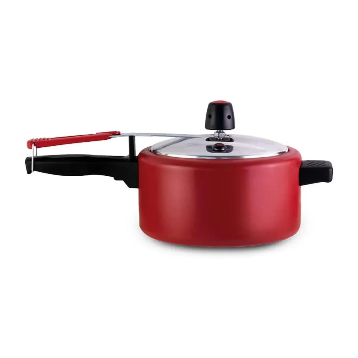 Panela De Pressão Alumine 3,0L Alegrete Vermelho Polida - Loja Do Thor