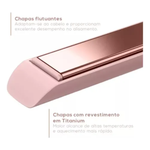 Prancha De Cabelo Linha Viih Tube 230c Britânia Bivolt Rosa